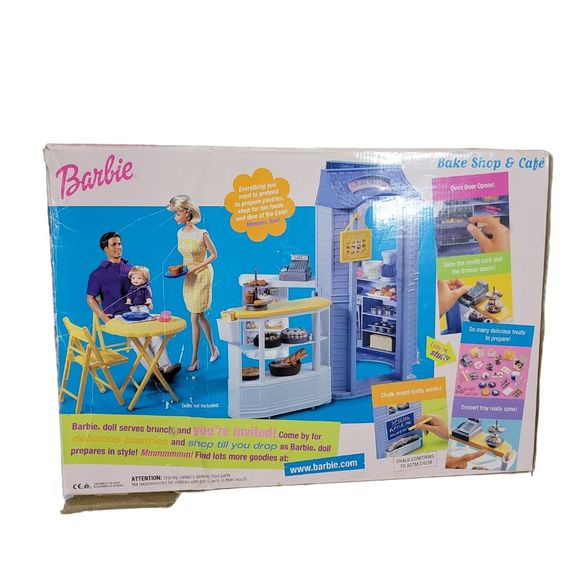 2000 Barbie Bake Shop & Cafe Set Not Complete - Picture 11 of 12